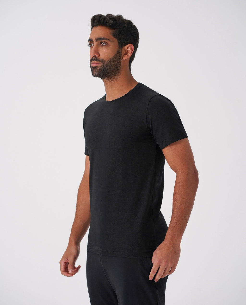 Slim Fit Black Shirt