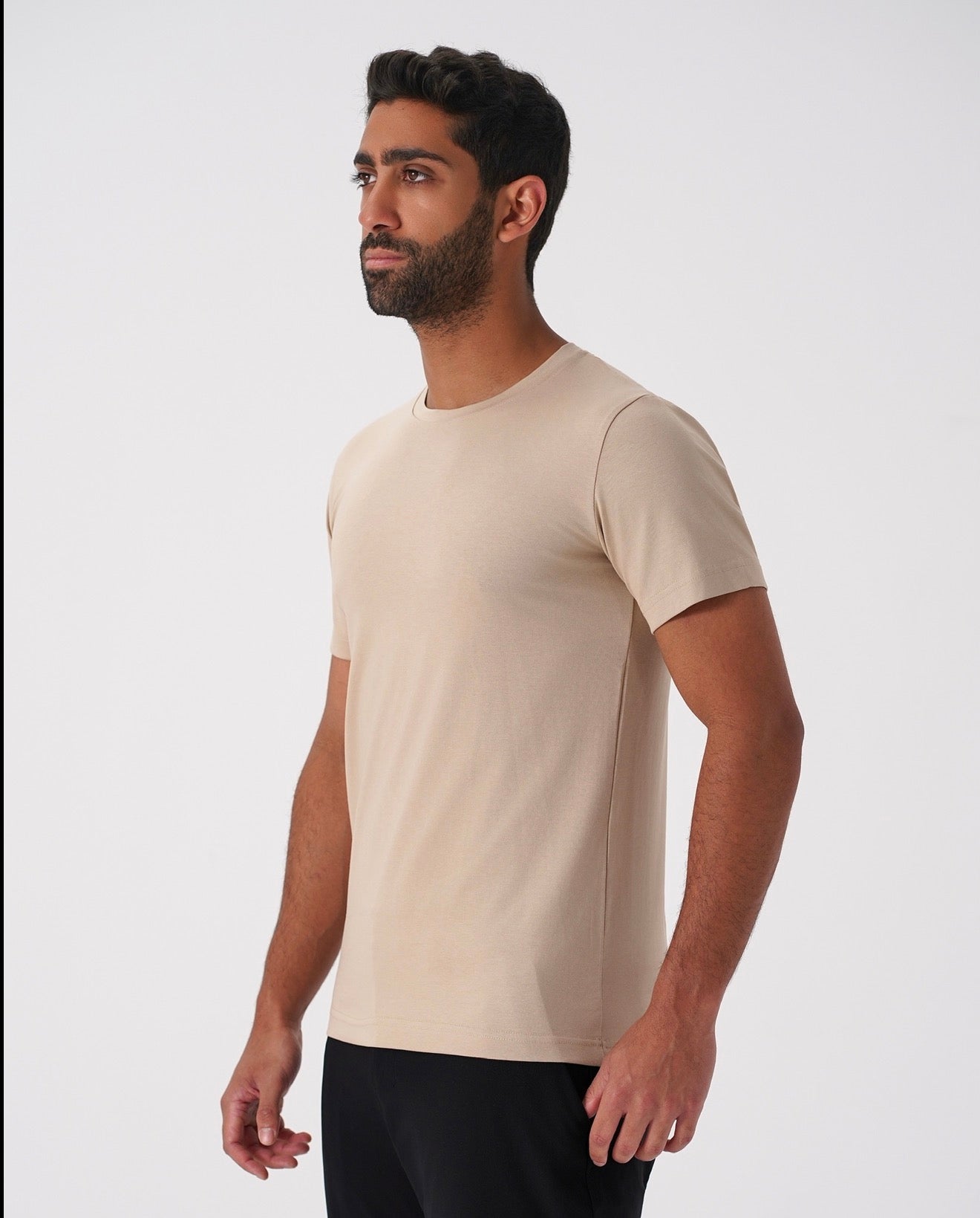 Slim Fit Beige Shirt