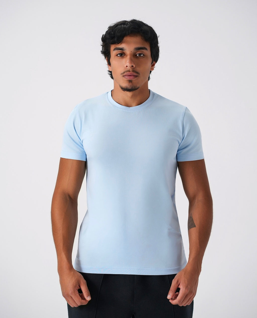 Regular Fit Sky Blue Shirt