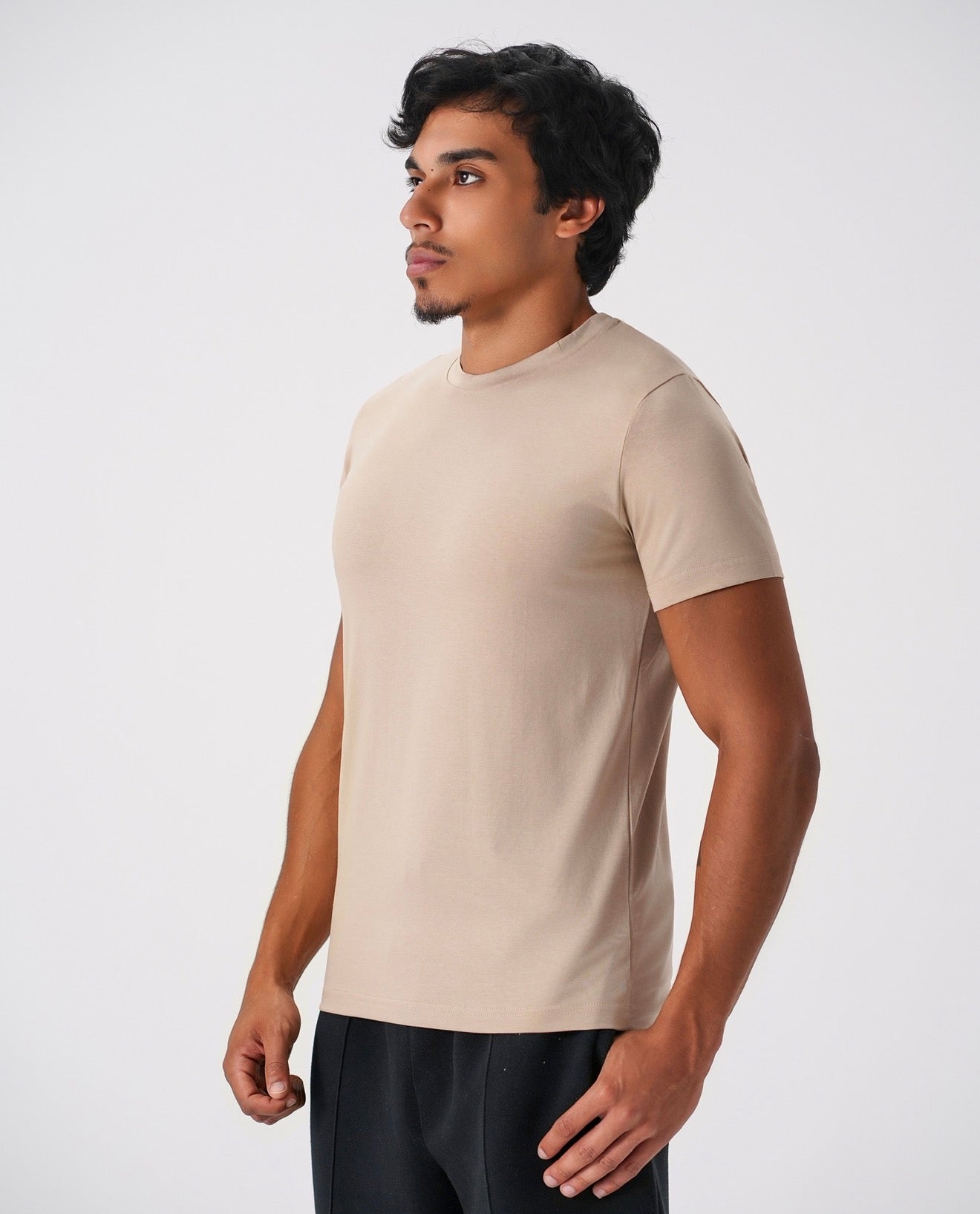 Regular Fit Beige Shirt