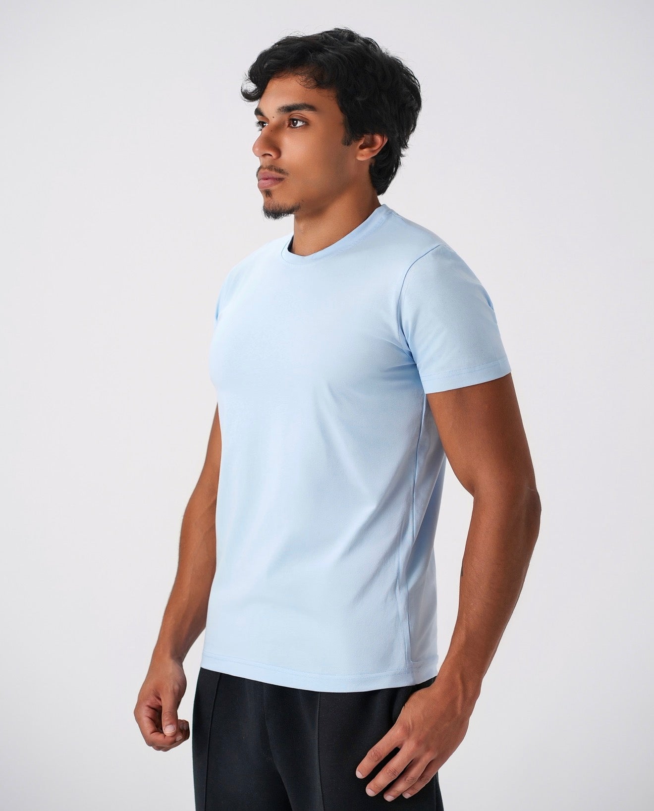 Regular Fit Sky Blue Shirt