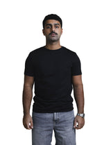 Slim Fit Black Shirt